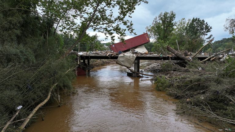 Fears Hurricane Helene has disrupted supply of critical material used for computer chips