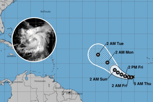 Hurricane Center Reveals New Tropical Storm Leslie's Projected Path