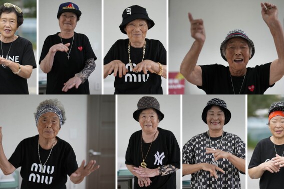 AP PHOTOS: In their 80s, these South Korean women learned reading and rap