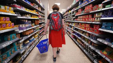 Supermarket prices 2% more expensive than a year ago as grocery inflation rises, figures show