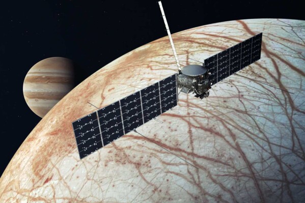 NASA’s Europa Clipper spacecraft will scour Jupiter moon for the ingredients for life