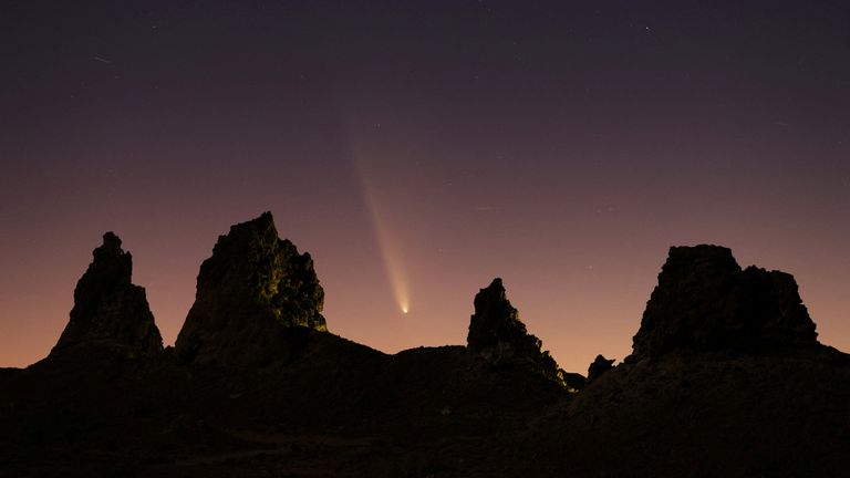 'Comet of the century' captured in photos across the globe