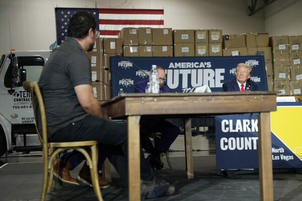 Trump hears at a Latino campaign event from someone who lived in the US illegally