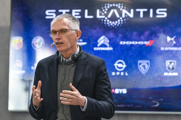 Stellantis CEO says company is on pace to fix sales problems after poor performance this year