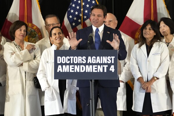 DeSantis using state money, time and his power to fight abortion rights measure