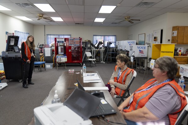 A hurricane’s historic destruction hasn’t stopped North Carolina election workers and voters