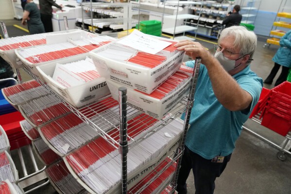 Rain, humidity have sealed some mail-in ballot return envelopes shut, elections officials say