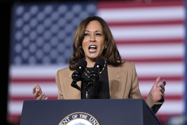 The Latest: Trump and Harris concentrate on Texas with less than 2 weeks to go before Election Day