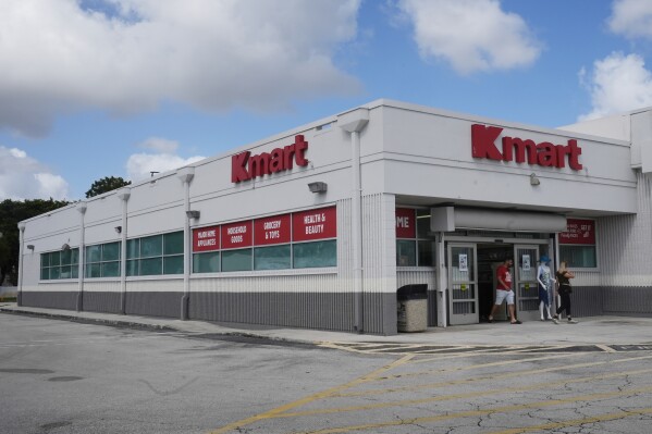 In a suburban Miami shopping center, Kmart’s last ‘Blue Light Specials’ flicker