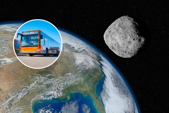 Bus-Sized Asteroid to Pass Between Earth and Moon Next Week