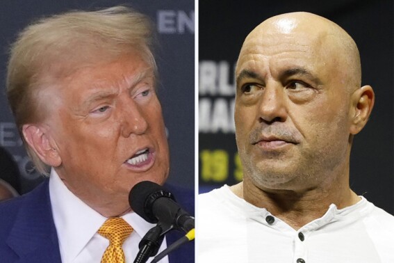 FACT FOCUS: Trump repeated election lies in his interview with Joe Rogan. Here are the facts