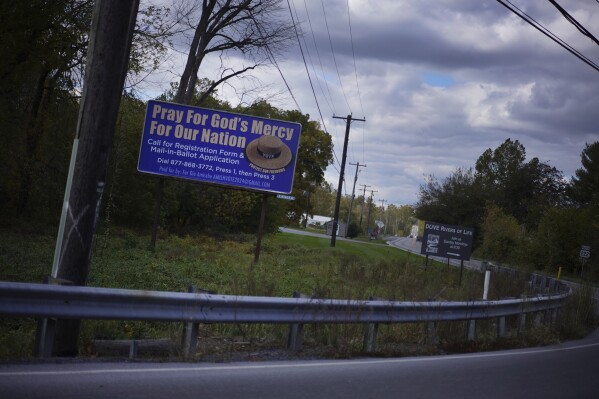 Republicans seek votes among the Amish, who rarely cast them, in swing-state Pennsylvania