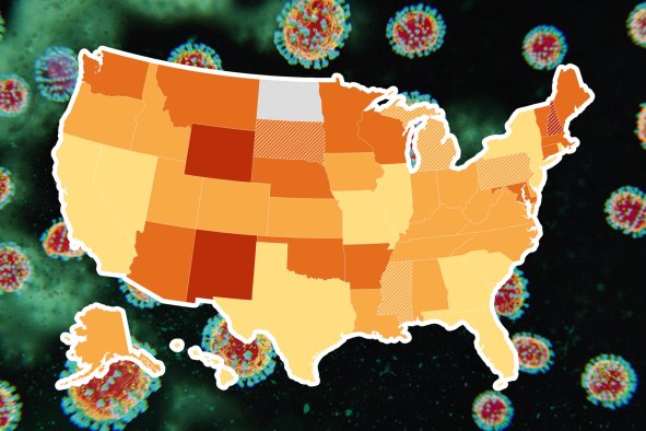 COVID Map Update Reveals US States With 'High' Wastewater Viral Activity