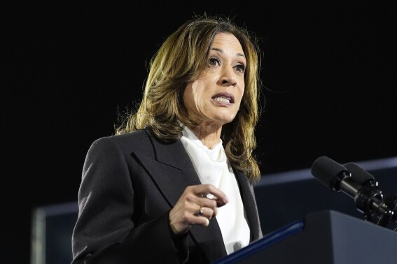 Harris promises to ‘represent all Americans’ after Biden’s remark on Trump supporters and ‘garbage’