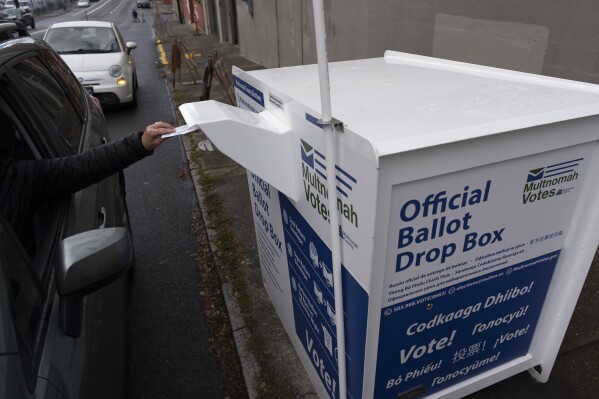 About 475 damaged ballots retrieved from burned drop box in Washington state, auditor says