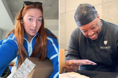 Woman Surprises Concierge With Dream Sneakers, His Reaction Is Priceless