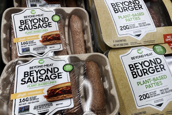 Beyond Meat reverses revenue slide by raising prices on its plant-based products