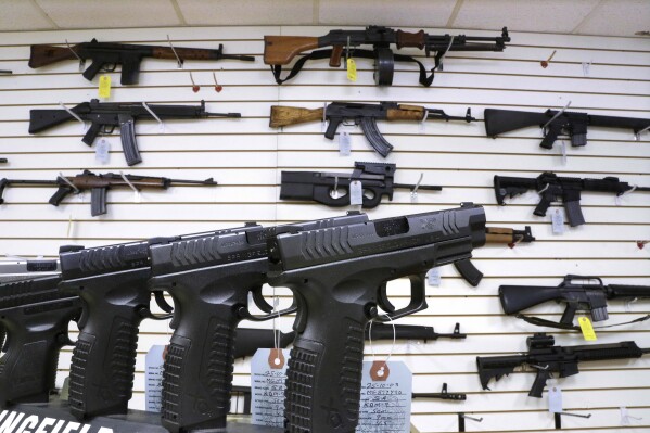 US judge tosses Illinois’ ban on semiautomatic weapons, governor pledges swift appeal